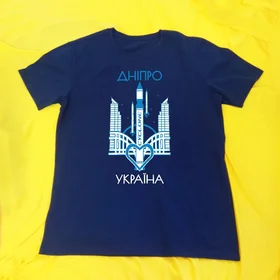 Футболки с полной запечаткой: Україна - Дніпро